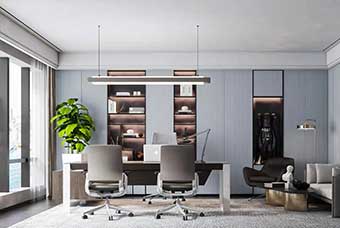 玉林轻奢风格-书房