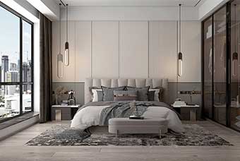 玉林现代风格-卧室