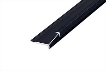 玉林航空纤维墙咔铝合金阳角线（哑黑氧化）