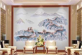 玉林森佰汇航空纤维墙咔（唯我中华）