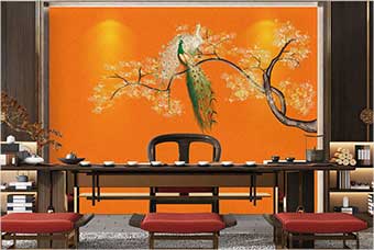 玉林森佰汇航空纤维墙咔（春花秋月）