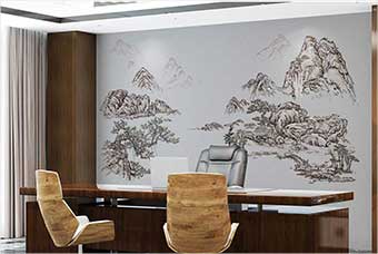 玉林森佰汇航空纤维墙咔(山水之间)