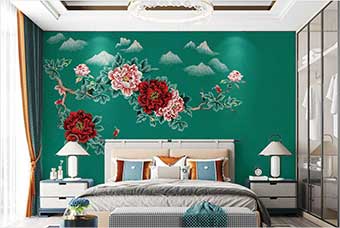 玉林森佰汇航空纤维墙咔（爱情花语）